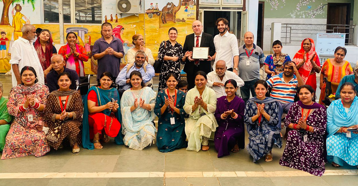 We are most grateful for His Excellency Dr. Ali Achoui’s (Ambassador of Algeria) visit to our Gurukul