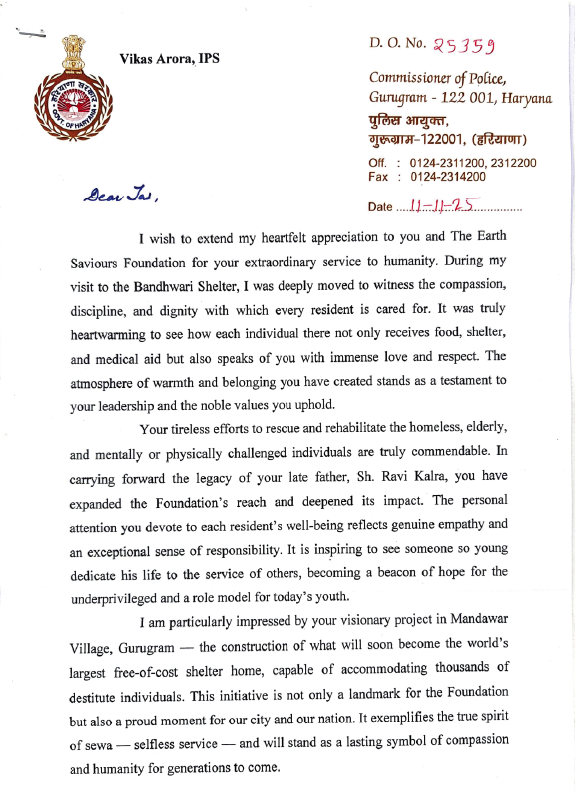 Vikas Arora, IPS